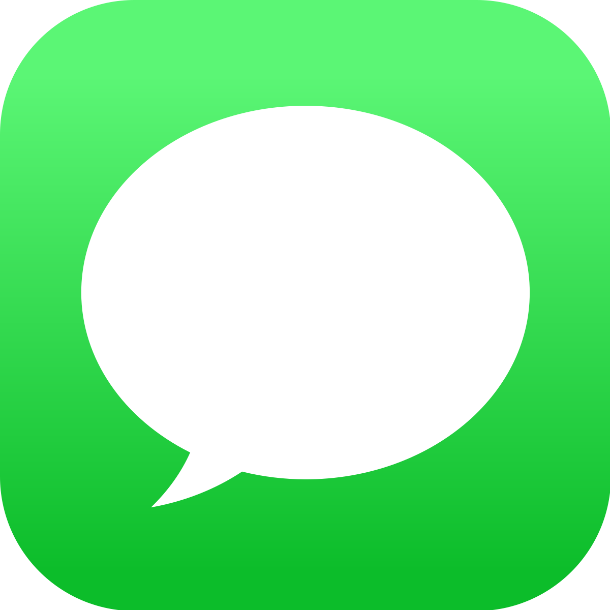 iMessage integration icon for SMS-style guest engagement and notifications.